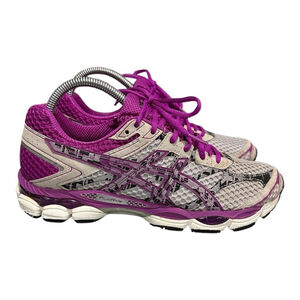 ASICS Gel Cumulus 16 Shoes Womens Size 9 Purple Gray Running Sneakers Athletic